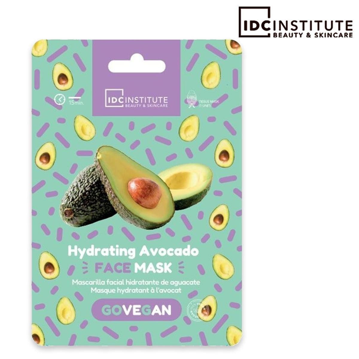 Vegaaninen naamio avokadoöljyllä Idc Institute