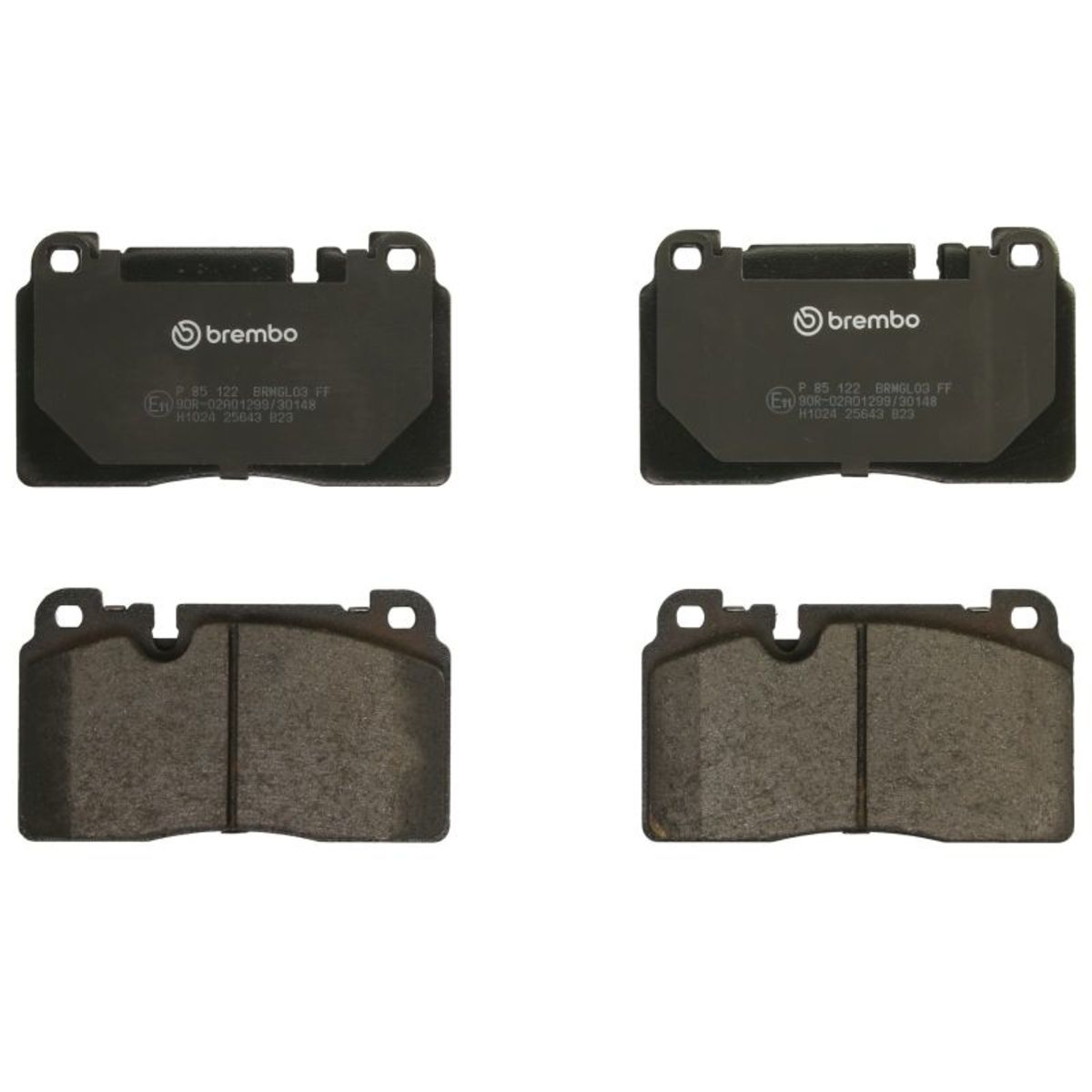Jarrupalat, levyjarru BREMBO P 85 122