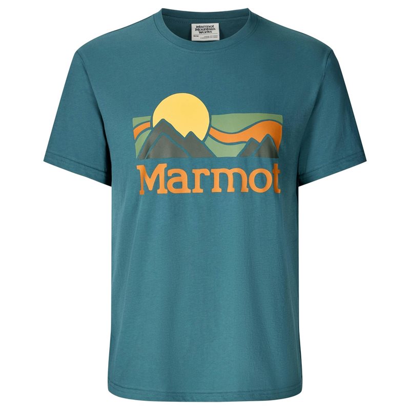 Marmot Coastal Tee SS Seafloor - L