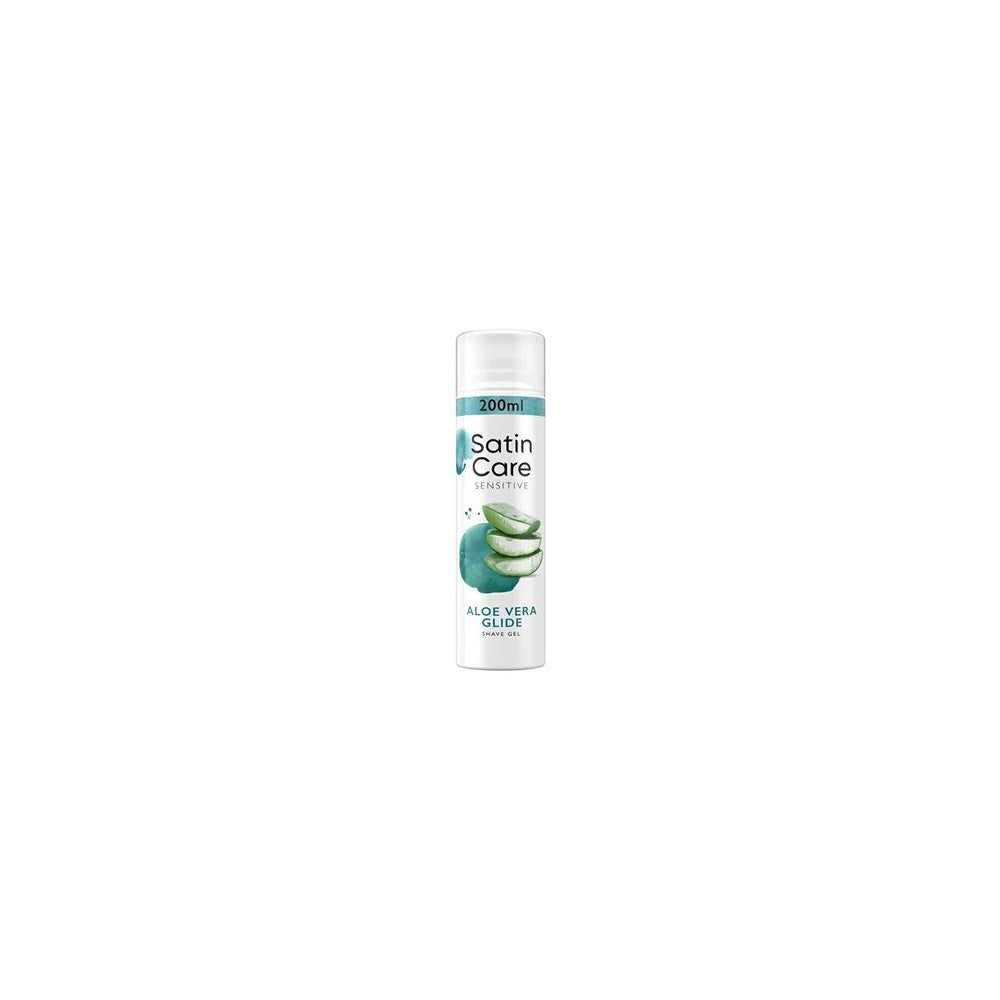 Gillette Satin Care Aloe Vera 200 ml — Gel da barba
