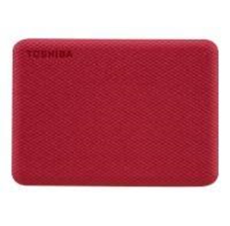 Toshiba Canvio Advance - Ulkoiset kovalevyt - 4TB - Punainen