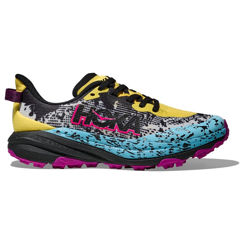 Hoka Y Speedgoat 6 Youth Electric Lemon/Black - 36