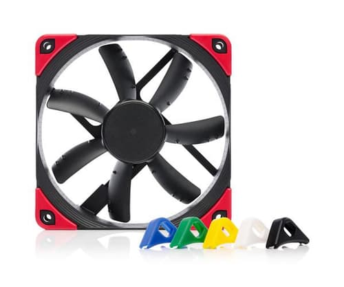 Noctua NF-S12A PWM chromax.black.swap -kotelotuuletin - Musta, 120 mm