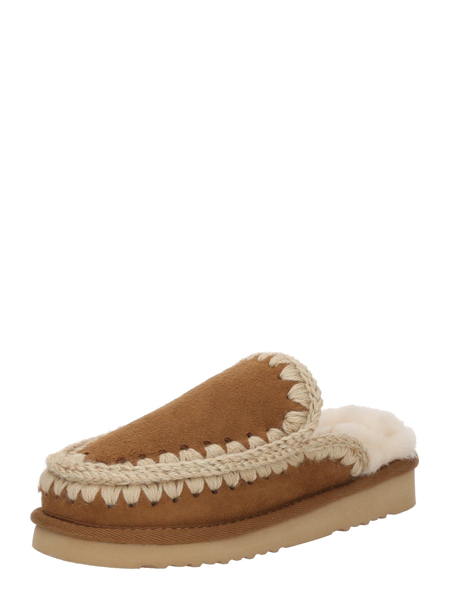 MOU Sisäkengät 'Eskimo'  beige / konjakki