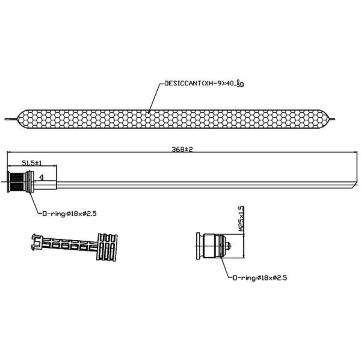 Kuivain, ilmastointilaite MAHLE AD 89 000S