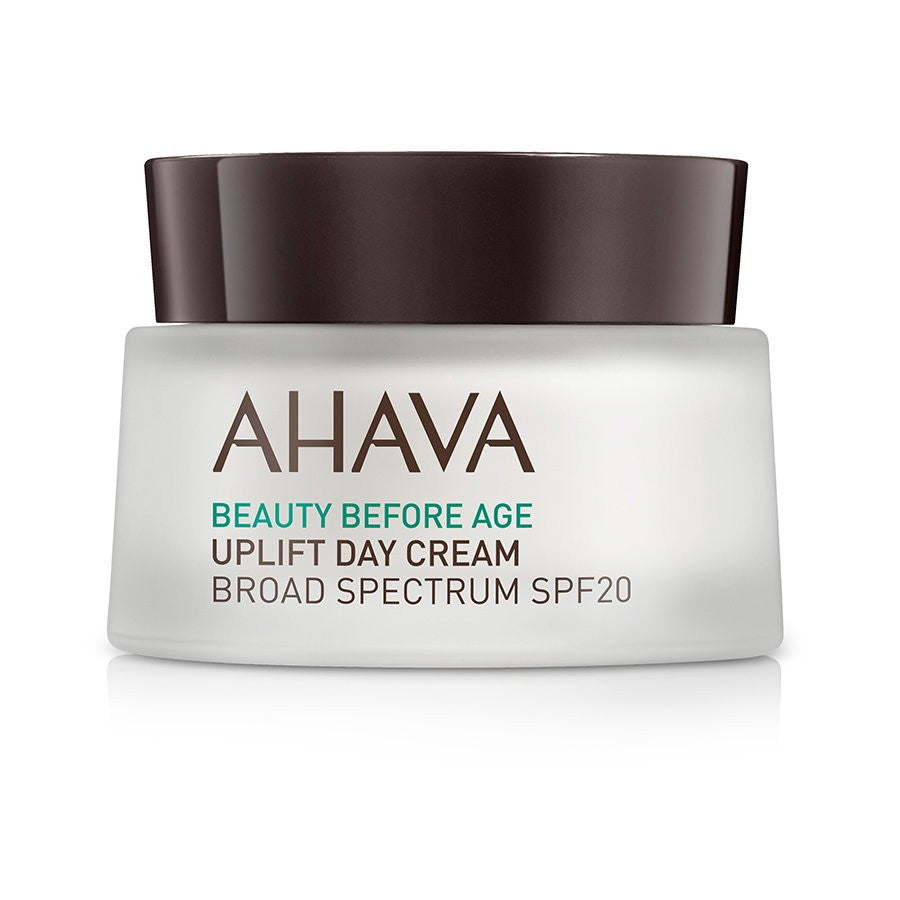 Ahava Beauty Before Age vegaaninen kosteuttava päivävoide kasvoille SPF 20 50 ml