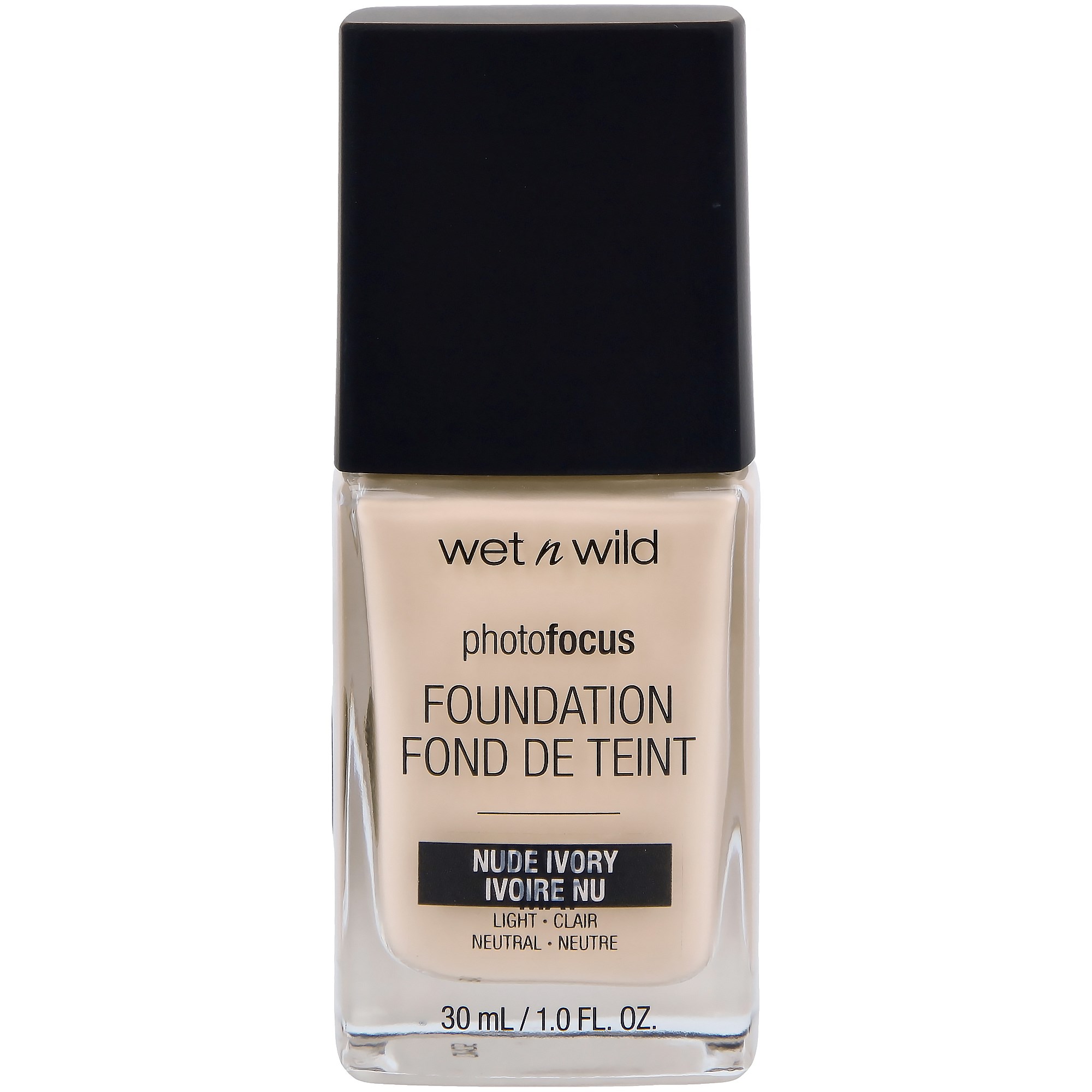 Wet n Wild Photo Focus Foundation Nude Ivory 30ml