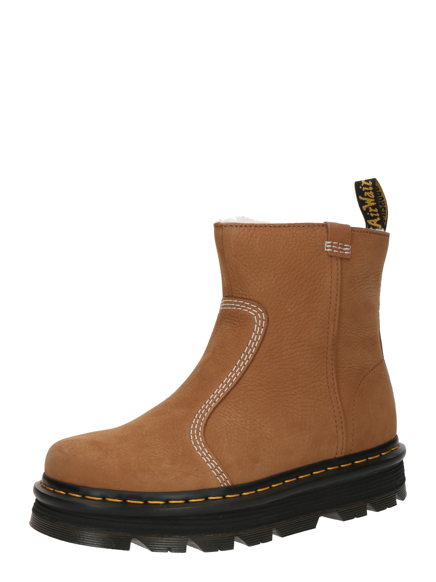 Dr. Martens Bootsit 'Zebzag Rigger' ruskea