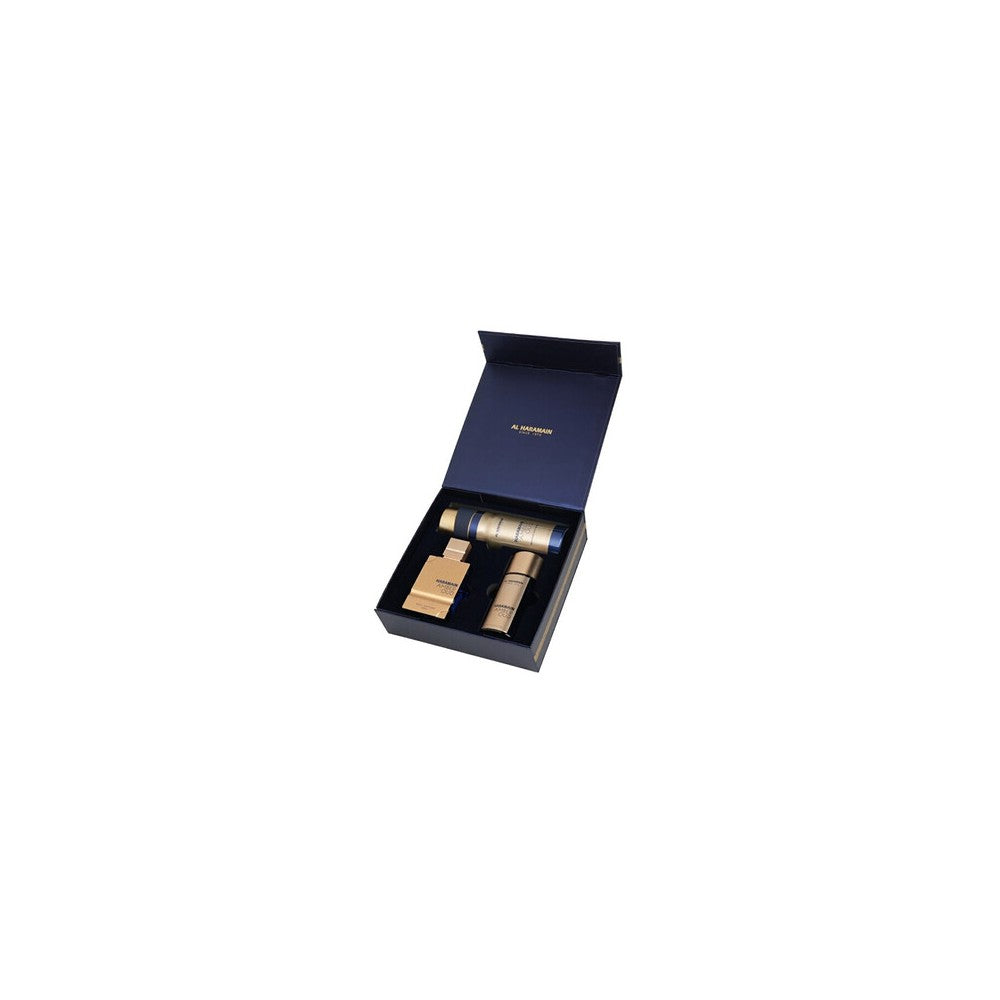 Al haramain Amber Oud Bleu Edition - EDP 75 ml + EDP 30 ml + deodoranttisuihke 200 ml