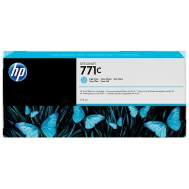 HP 771C-mustekasetti, 775 ml, vaaleansyaani