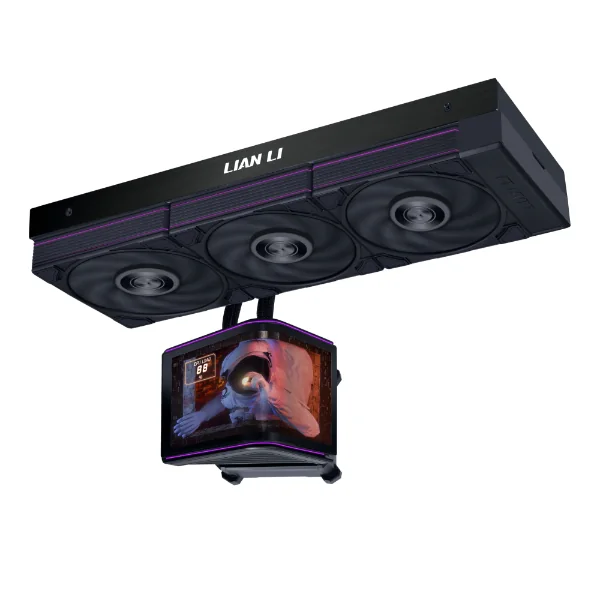 Lian Li HydroShift II OLED Curved 360TL - CPU Vesijäähdytys - Max 33 dBA