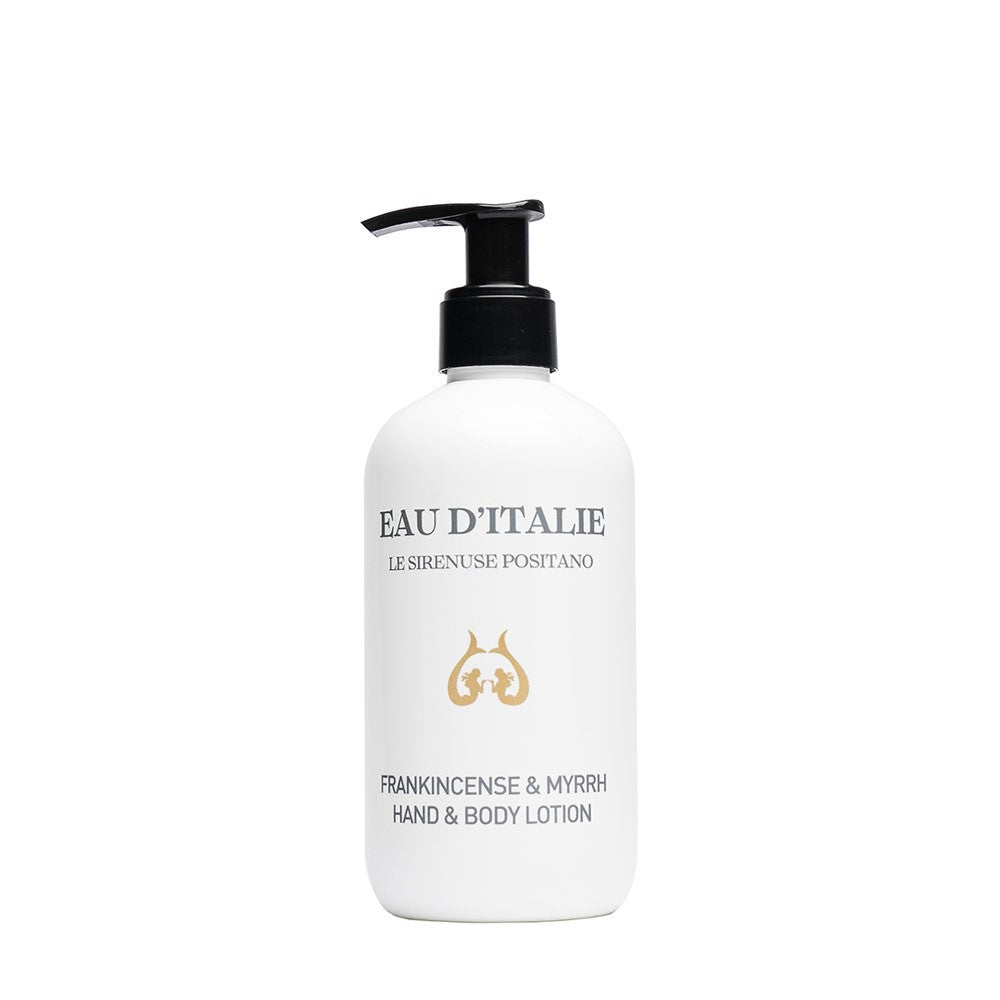 Eau d'Italie suitsukkeita ja mirhaa käsi- & vartalovoide