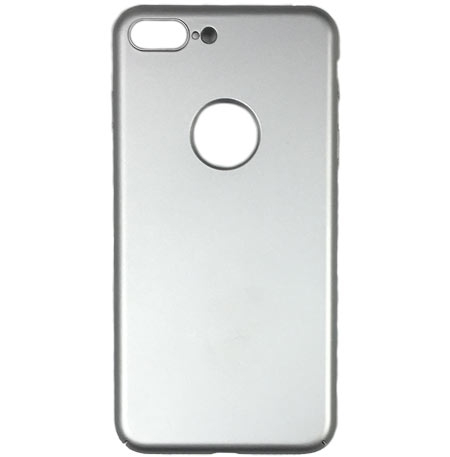 BasicPlus iPhone 8 suojakuori - hopea