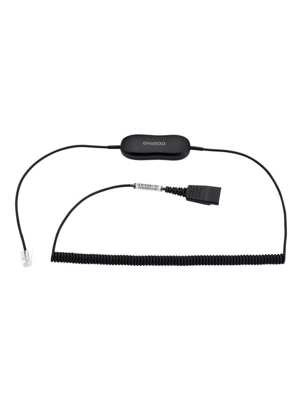 Jabra Gn 1218 Ac2m (attenuation Cord) Musta