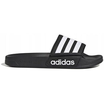 ADIDAS SPORTSWEAR Pistokkaat 'ADILETTE' musta / valkoinen
