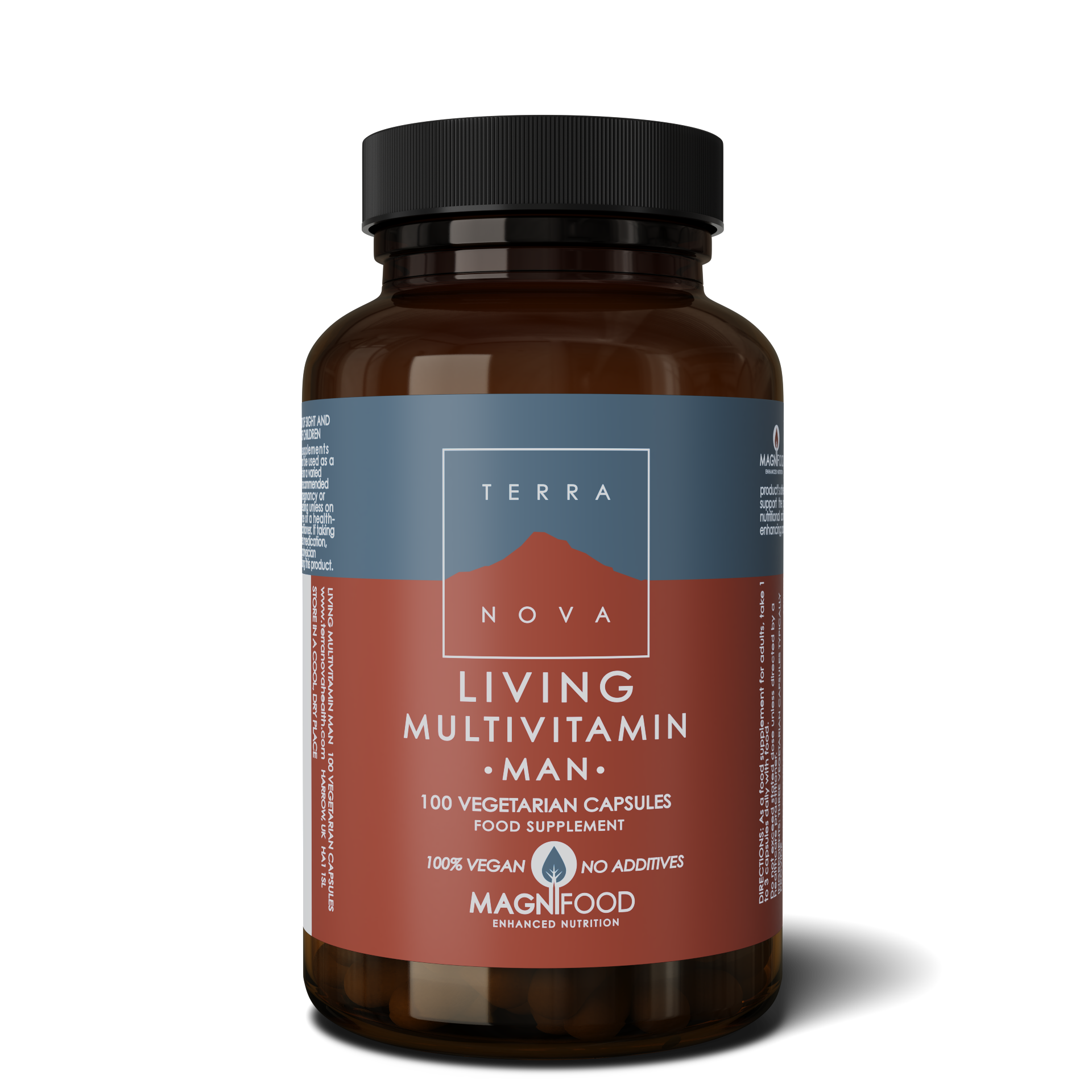 Terranova Living Multivitamin MAN, 100 kaps.