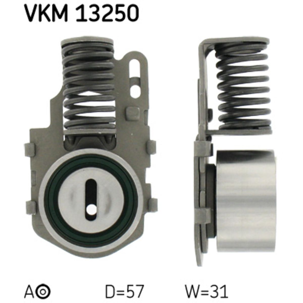 Kiristysrulla, hammashihnat SKF VKM 13250