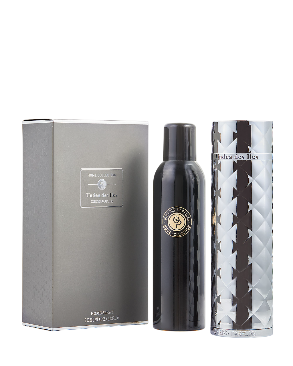 Orens parfums Duo-setti, Undea des Îles, Huonetuoksu, 2 pz, 200 ml