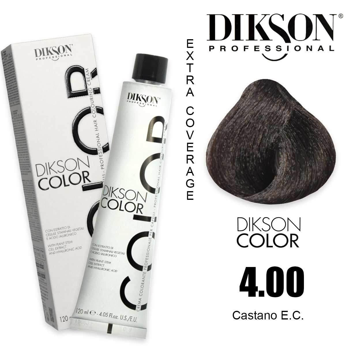 Dikson Väri 120 ml 4.00 - 4N/E Erittäin Peittävä