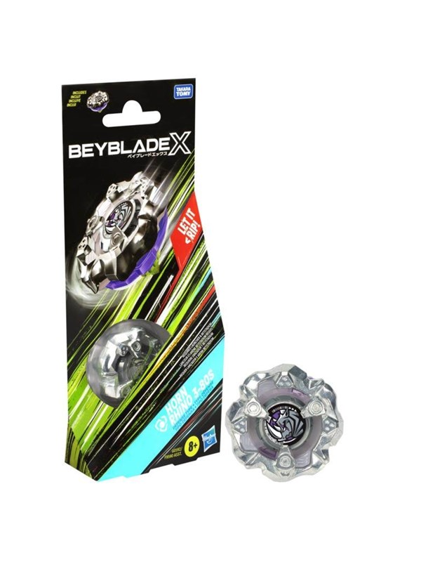 Hasbro Beyblade X Horn Rhino 3-80S Battling Spinning Top