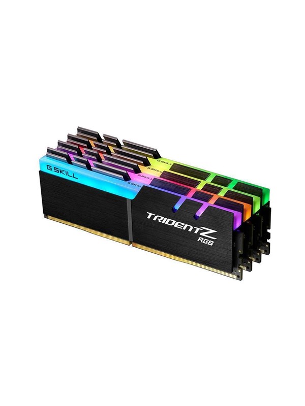 G.Skill Trident Z RGB DDR4-3200 - 64GB - CL16 - Quad Channel (4 pcs) - Intel XMP - Musta RGB