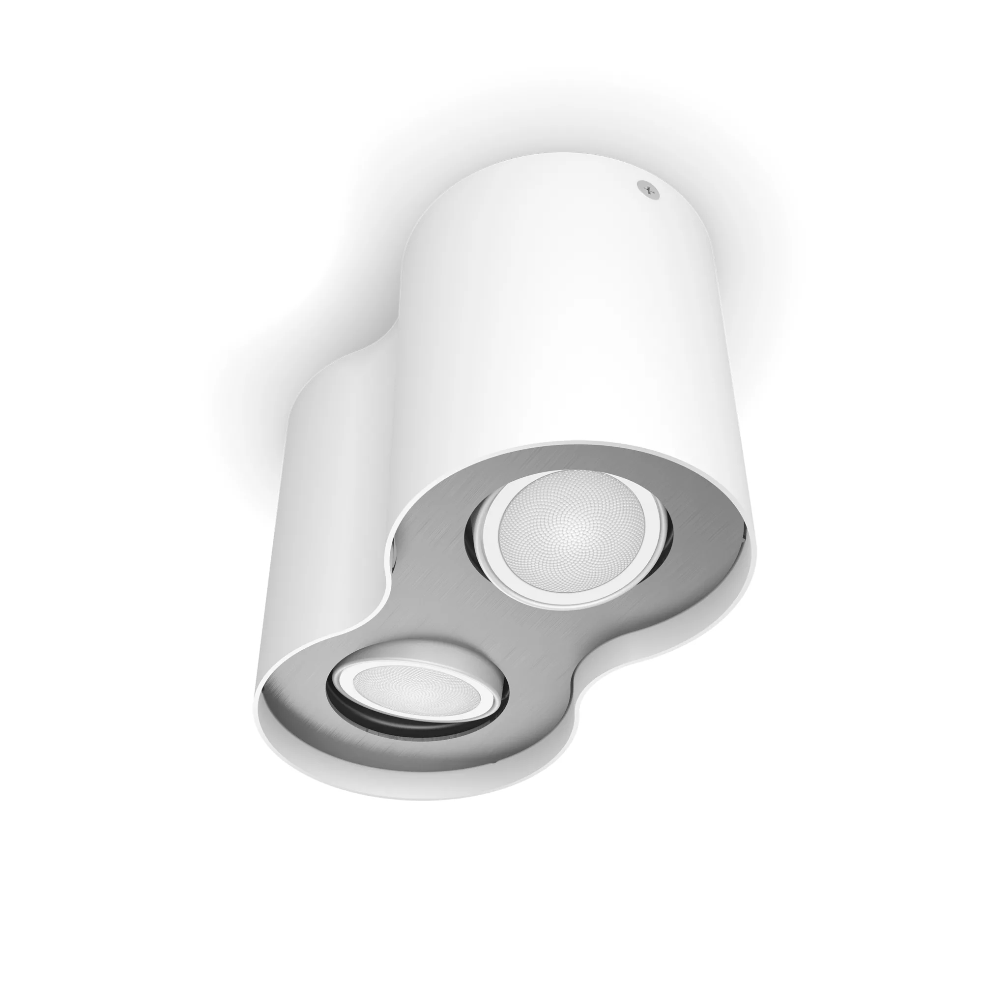 Philips Hue White ambiance Pillar double spot - GU10 LED-lamppu mukana - Bluetooth sovelluksen kautta - himmennin mukana - Lisää Hue Bridge -valaisinsilta