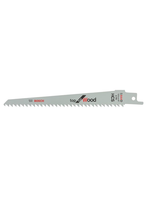 Bosch tarvikkeet 2608650614 Pistosahanterä S 644 D Top for Wood Sahanterän pituus 150 mm 2 kpl