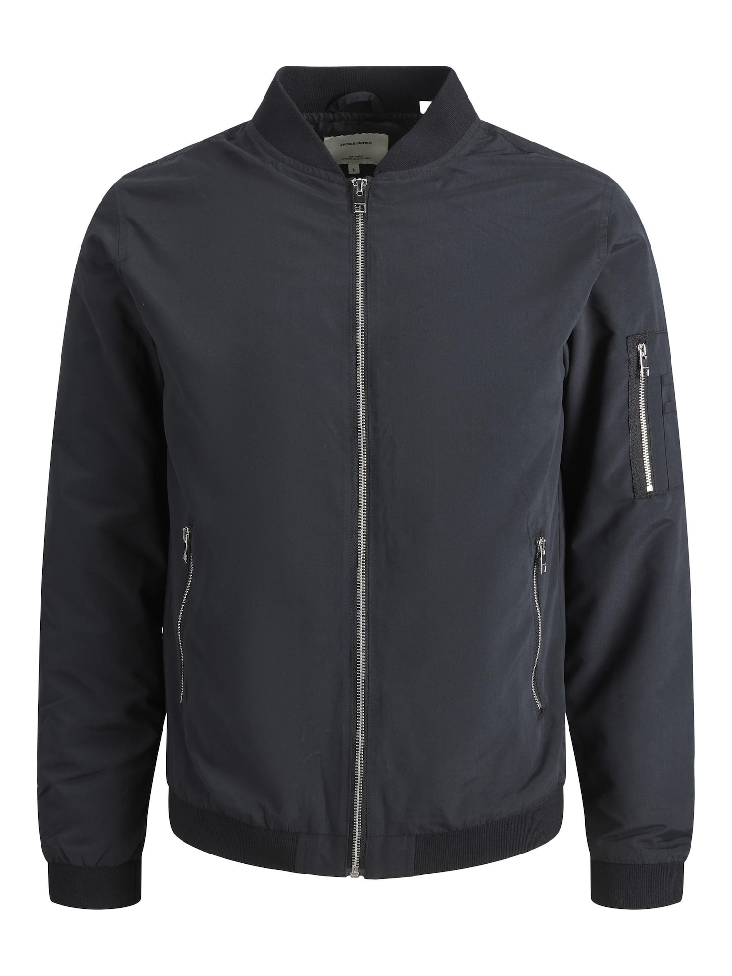 JACK & JONES Välikausitakki 'JJERush' musta