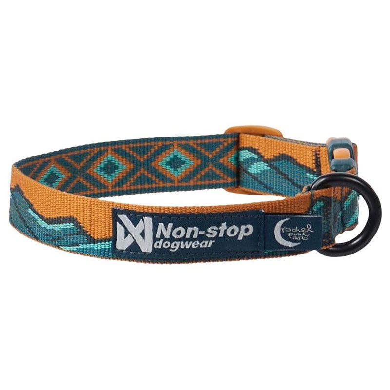 Non-stop dogwear Trail Quest Collar Rp Edition Teal/Oak - S