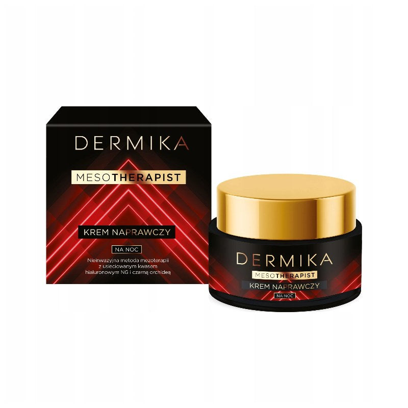 Yövoide virkistävä kasvoille Dermika Mesotherapist Cream 50 ml