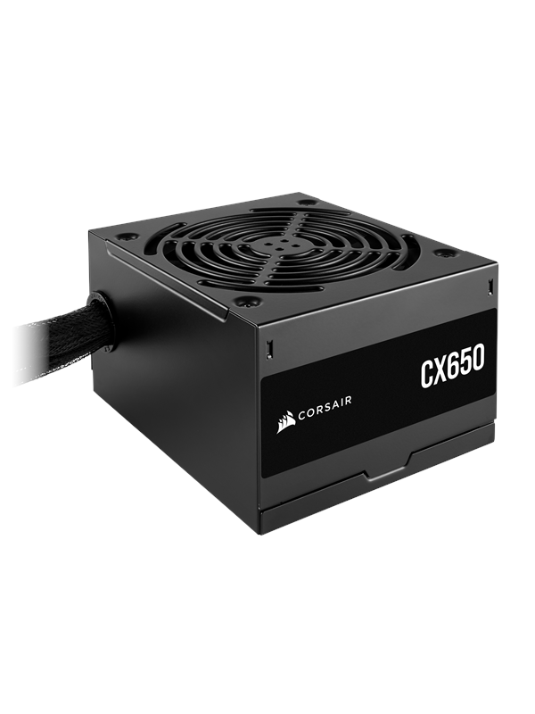 Corsair CX650 Virtalähde - 650 Watt - 120 mm - ATX 2.4 - 80 Plus Pronssi sertifioitu