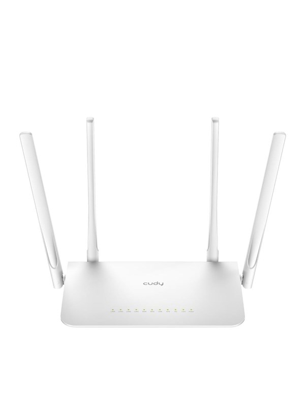 Cudy WR1300 -reititin, Wi-Fi 5, AC1200, Dual-band, valkoinen