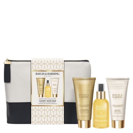 Baylis & Harding Sweet Mandarin & Grapefruit Signature Collection Luxury Gift Wash Bag