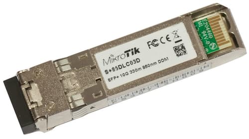 MikroTik S+85DLC03D / SFP+ module 10GbE mm 300m 850nm LC/UP