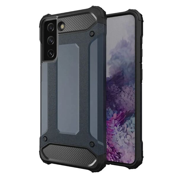 Hurtel Hybrid Armor Case for Samsung Galaxy S23+ Armored Hybrid Cover Blue