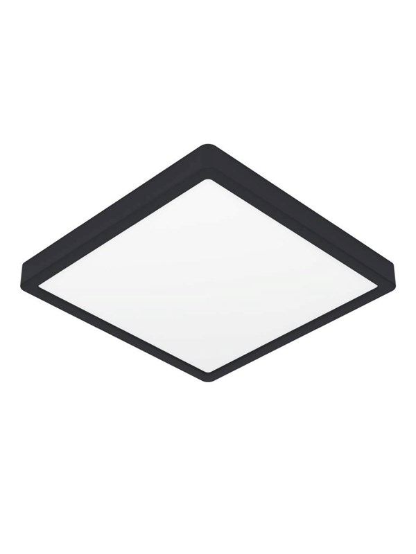 LED pinta-asennuspaneeli Fueva5 IP20 830 musta 28.5x28.5cm