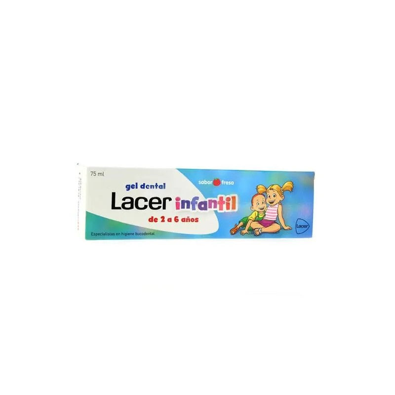Lacer Infant Strawberry -makuinen geeli 75ml