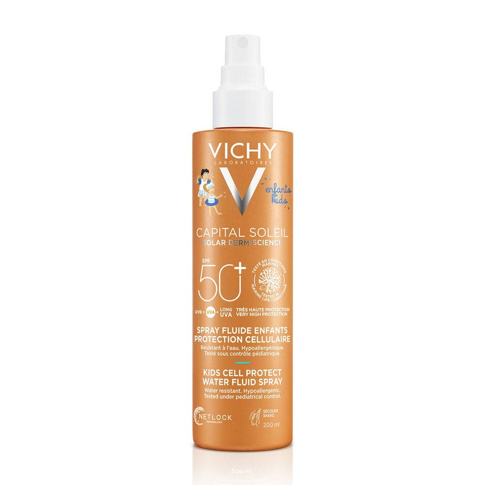 Vichy Capital Soleil Fluid Spray lapsille SPF50+ 200ml