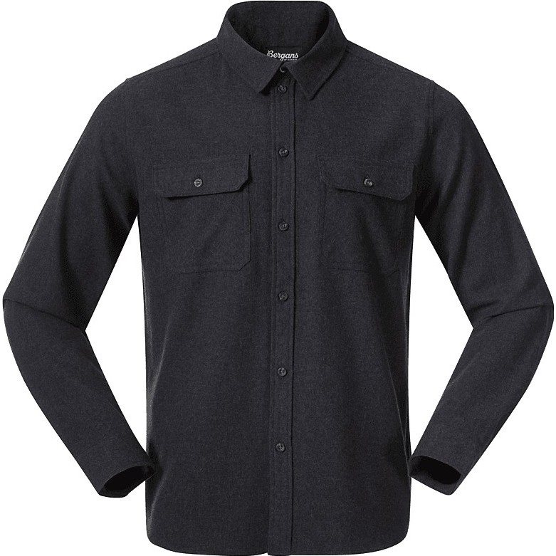 Bergans Nordmarka Flannel Shirt Men Navy Blue - S
