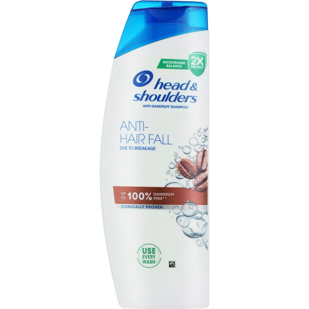 Head & Shoulders Hilseestä hiustenlähtöä estävä shampoo kofeiinilla 400 ml