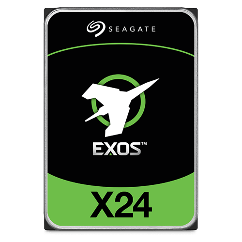 Seagate Exos X24 3.5" 24 Tt, 7200 RPM, 512 MB, SATA III -kovalevy (yrityskäyttöön)