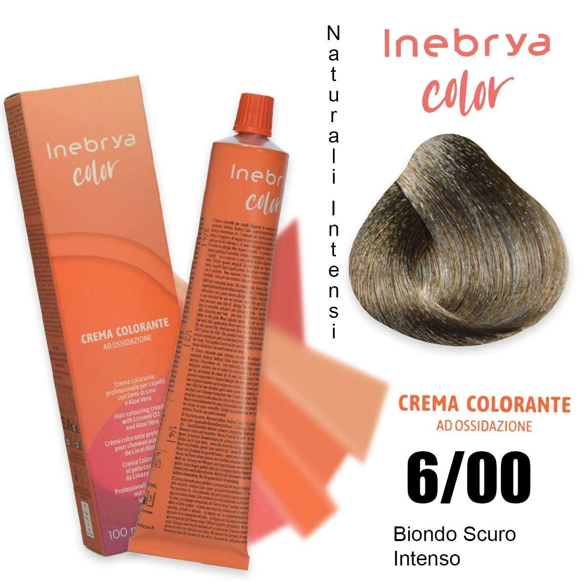Hiusväri Inebrya Väri 100ml 6/00