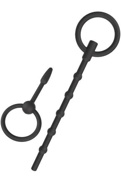 2-pcs Penis Plug Set Large Dilaattoripaketti