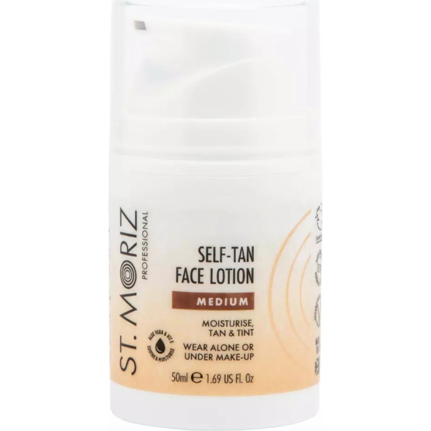 St Moriz Pro Self-Tan Face Lotion                            Medium - 50 ml