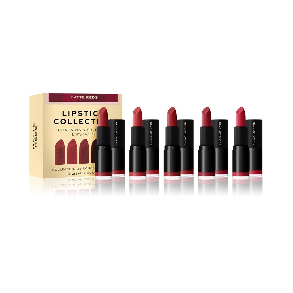Revolution Pro Lip Red 5 x 3,2 g — Set Rossetti