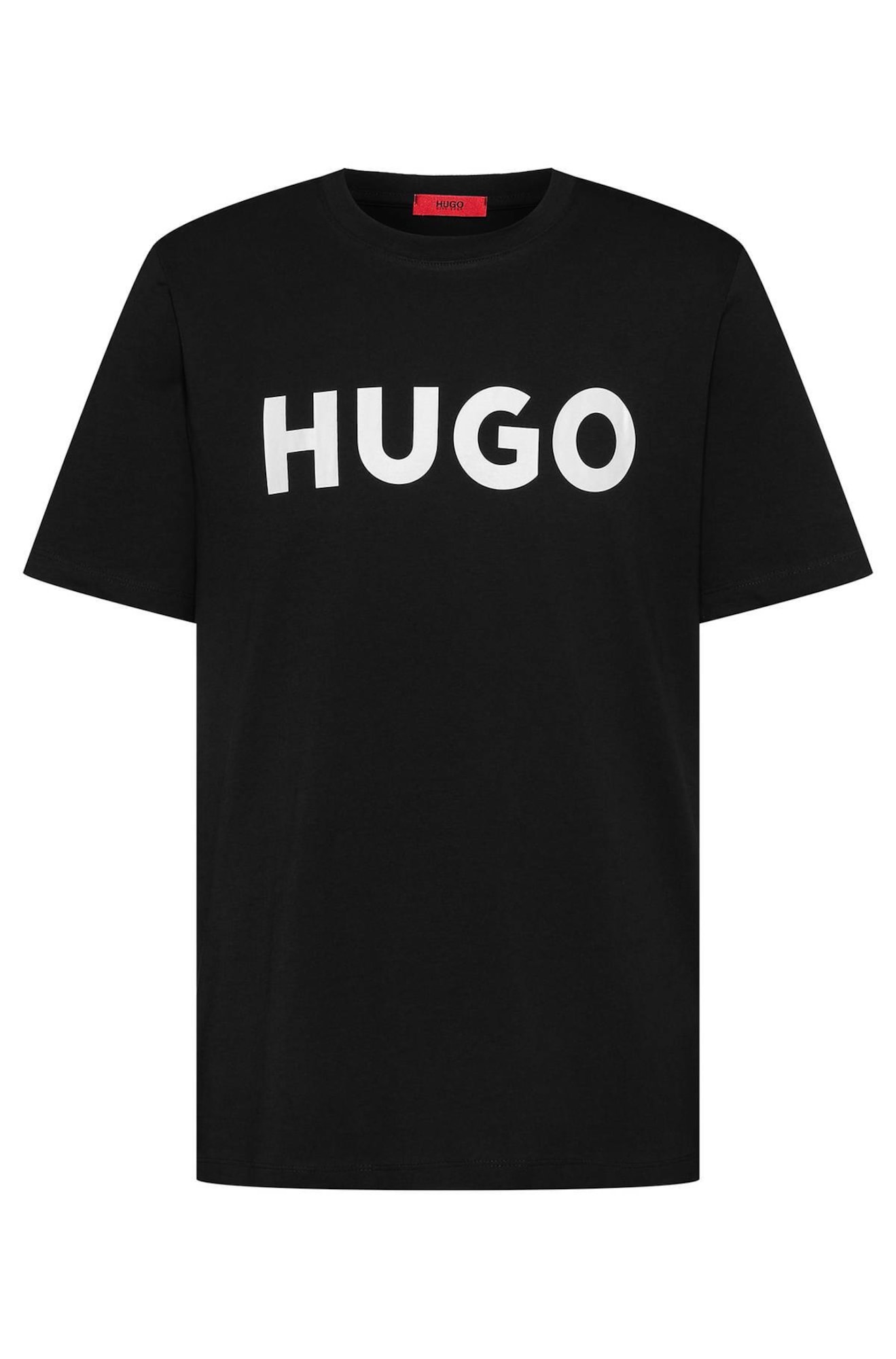 HUGO Paita 'Dulivio' musta / valkoinen