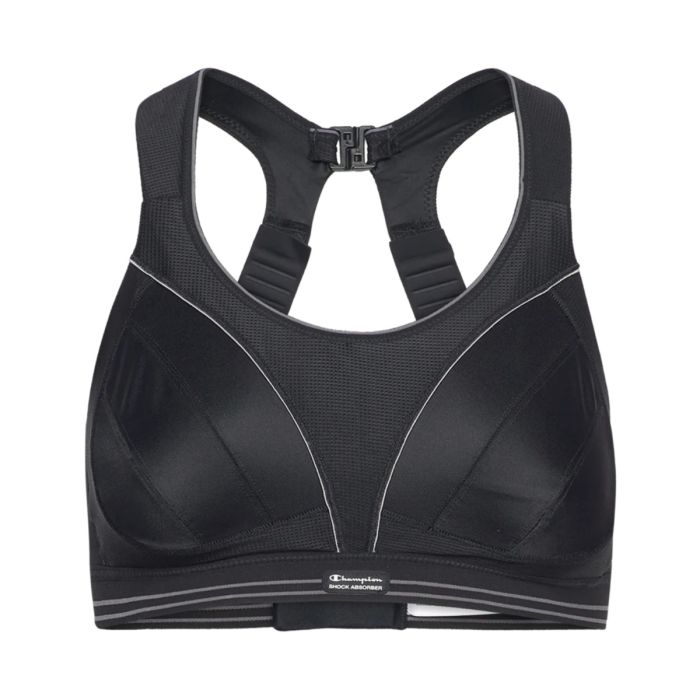 Shock Absorber Ultimate Run Bra K. 85G Musta Naiset