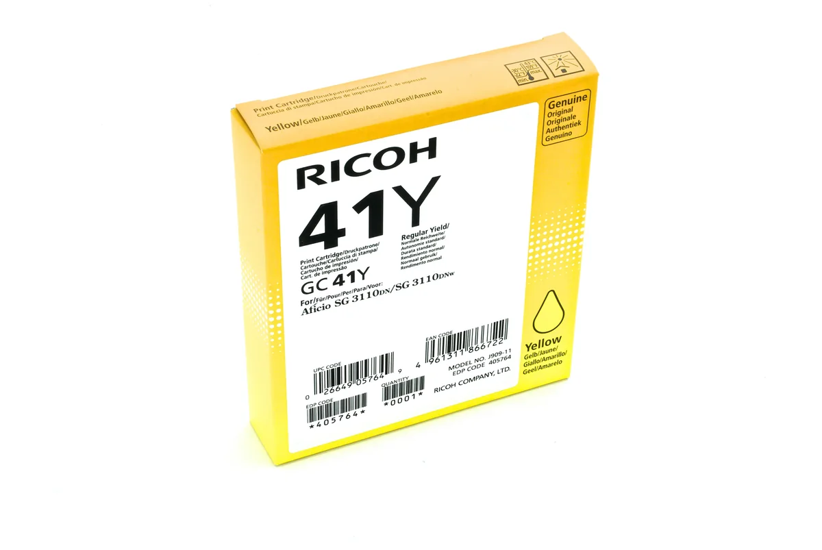 Ricoh Muste Keltainen 2.2k - Sg 3110