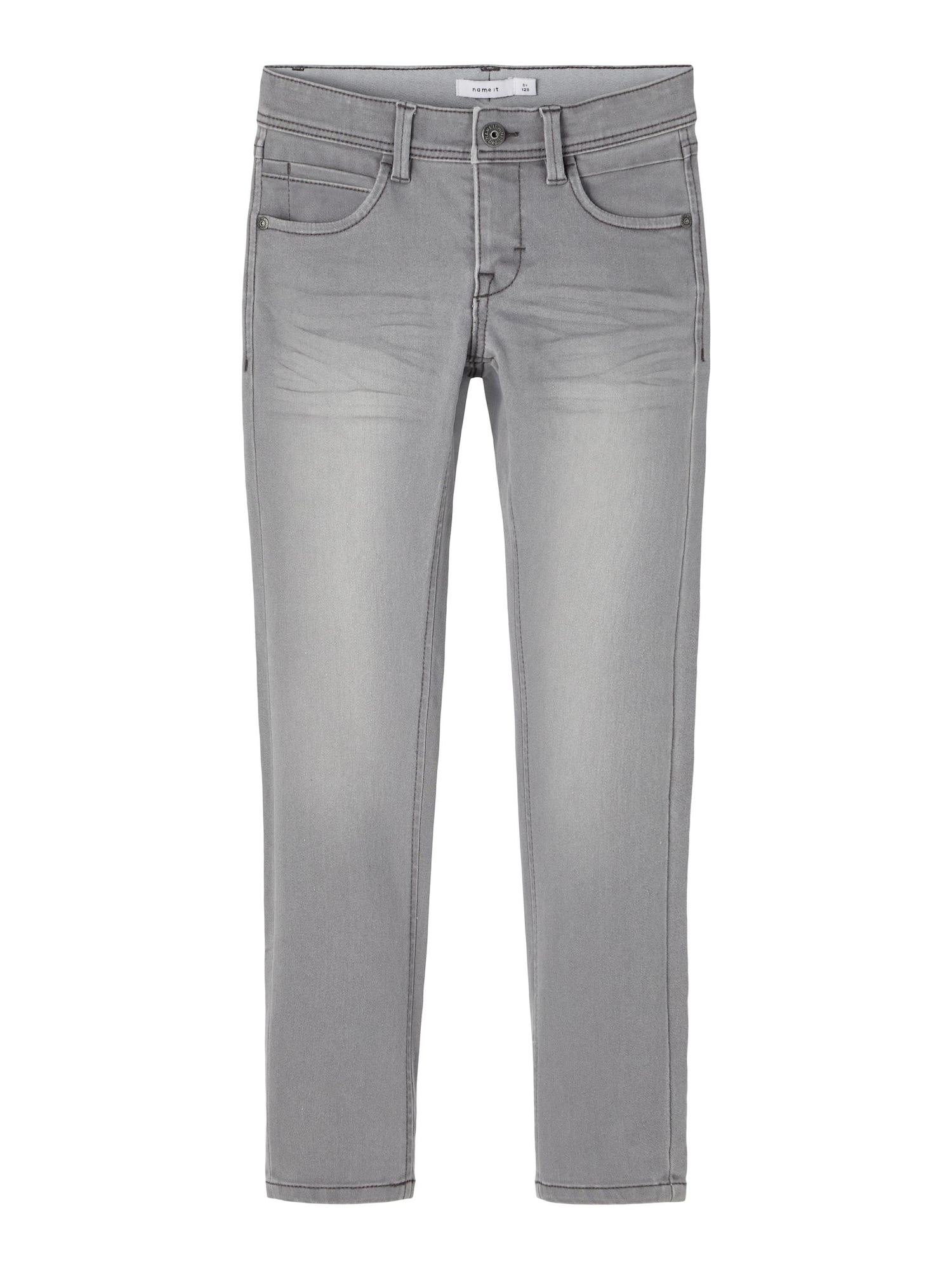 NAME IT Farkut 'Silas'  harmaa denim