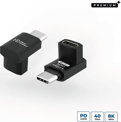 Microconnect Mc-usb4af Usb-kaapeli Usb4 Gen 3x2 0 M Usb C Alumiini 0m Usb-c Usb-c Alumiini